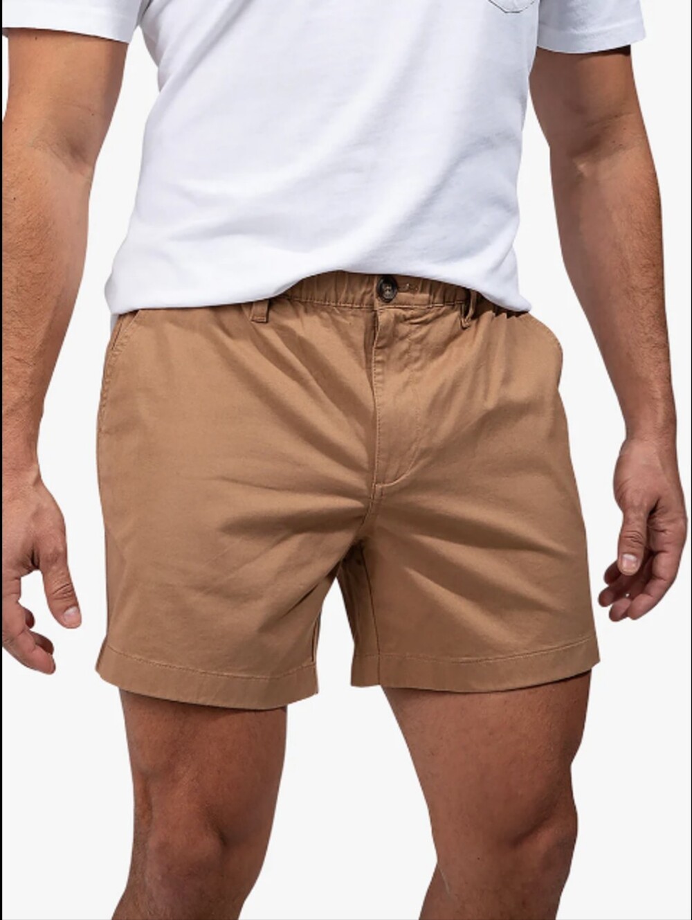 Chubbies Shorts Mens Large Brown Khaki Chino Originals Twill The Staples